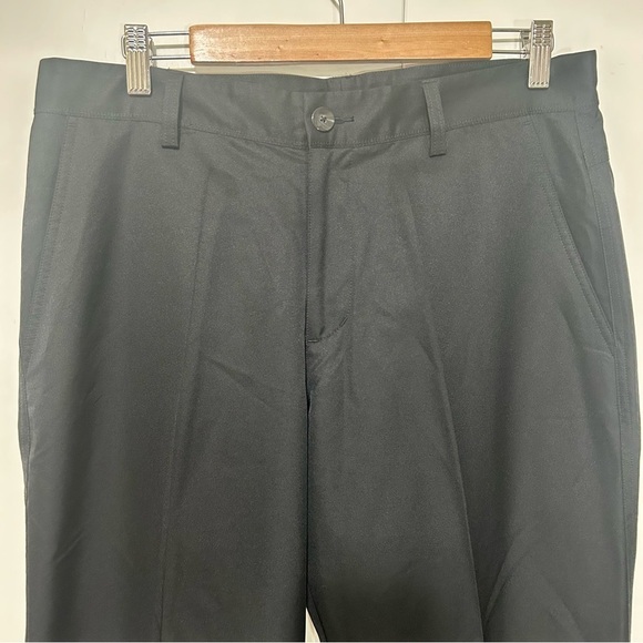Adidas ClimaLite Black 4 Pocket Lightweight Golf Chino Athletic Pant Sz 32X32. - Picture 2 of 12